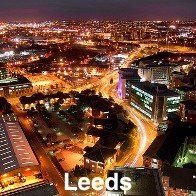 Leeds City At Night