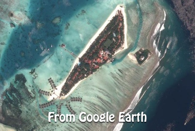 Finolhu Island From The Sky