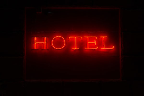 Hotel sign